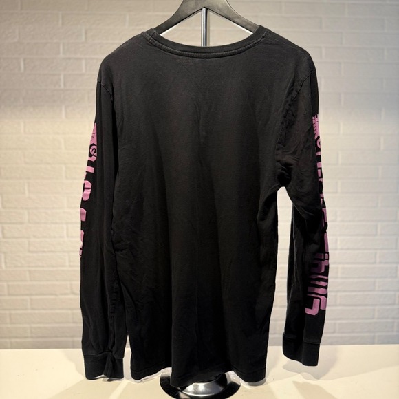 My Hero Academia Funimation Anime Manga Long Sleeve Black Graphic Tee - Picture 2 of 3